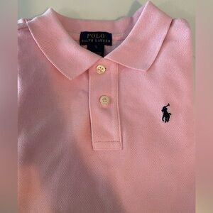 Boys Polo Pink short sleeve sleeve (never worn)
